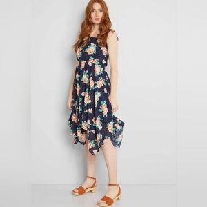 ModCloth Creative Energy Floral Sundress